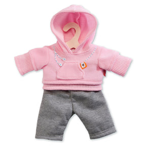 Outfit da jogging di bambole Heless - Pink, 35-45 cm