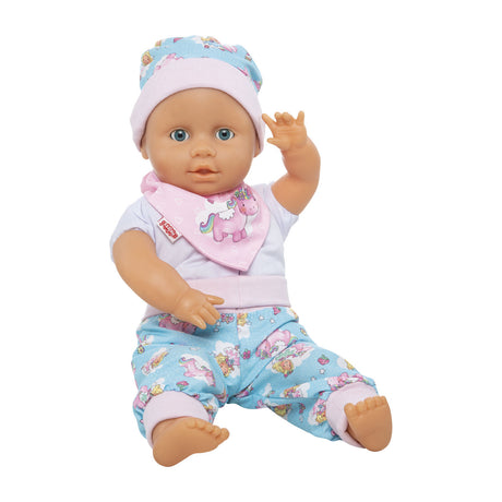 Vestito da bambola unicorno Heless, 28-35 cm