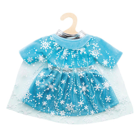 Abito da bambola Heless da principessa del ghiaccio con mantello, 28-35 cm