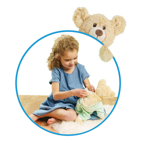Peluche Heless peluche orsetto arcobaleno, 42 cm