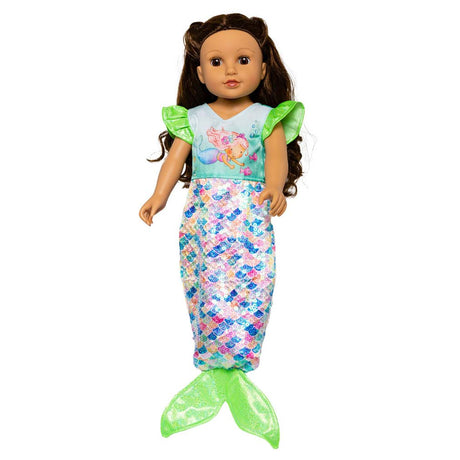 Abito da sirena per bambole Nines d'onil, Yara, 28-35 cm