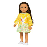 Vestito da bambola Heless coniglietto lou, 28-35 cm