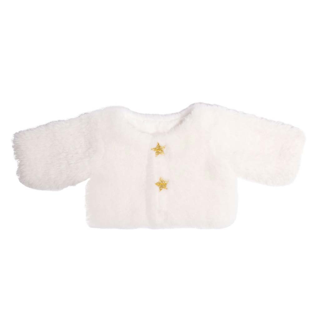 Giacca per bambola in peluche Heless con gonna, 35-45 cm
