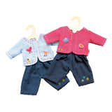 Giacca Heless con jeans rosa, 28-35 cm