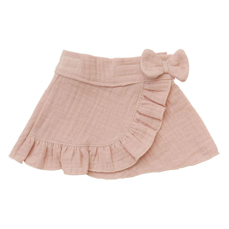 Gonna a portafoglio per bambole Heless rosa con parte superiore 35-45 cm