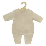 Bambole alenne a maglia ECRU complessiva, 35-45 cm
