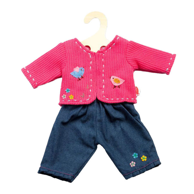 Giacca Heless con jeans rosa, 35-45 cm