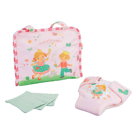 Borsa fasciatoio per bambole Heless, principessa Emily