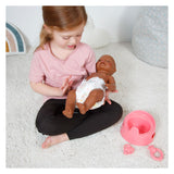 Vasino per bambole Heless con accessori rosa - 15 cm