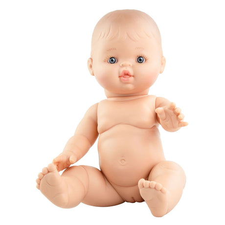 Babydoll per bambina Heless con tutina lavorata a maglia - 34 cm