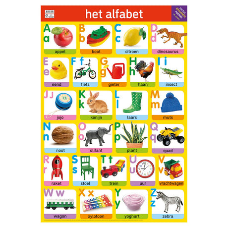 Delta Educational Poster - The Alphabet