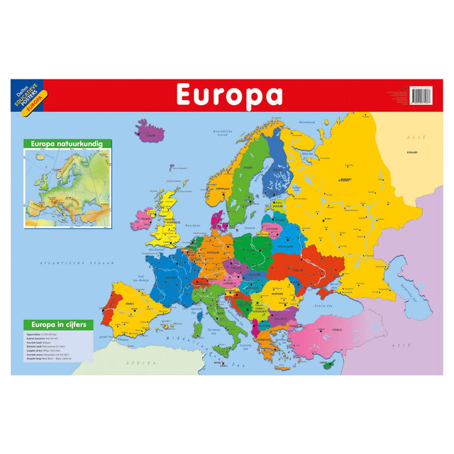 Poster educativo delta - Europa