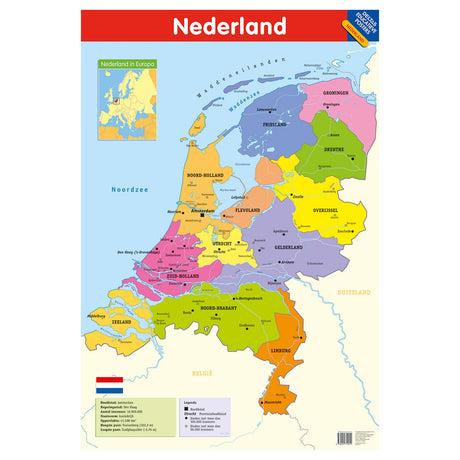 Deltas Educational Poster - The Netherlands