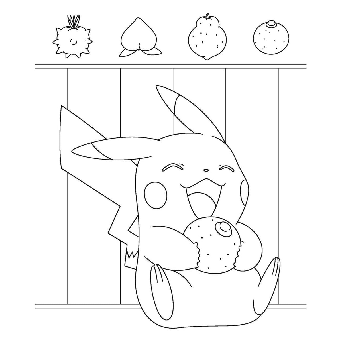 Libro da colorare a colori Pokemon Pokemon