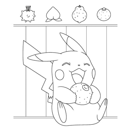 Libro da colorare a colori Pokemon Pokemon