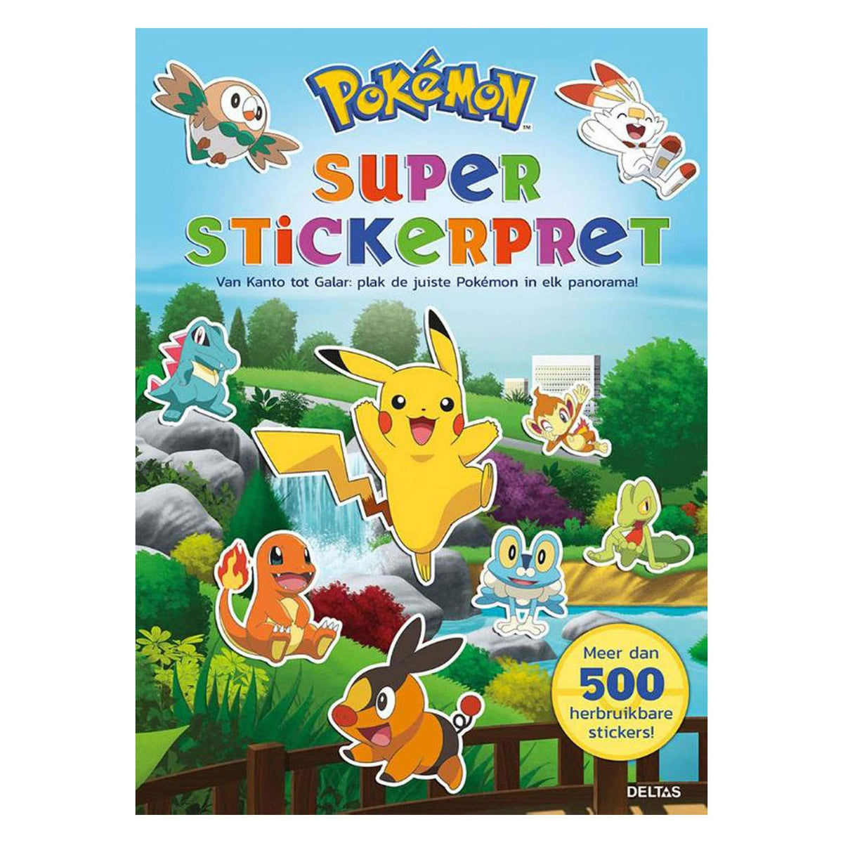 Divertimento con i super adesivi Pokemon Delta