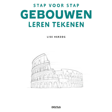 Delta impara a disegnare gli edifici passo dopo passo, libro degli hobby