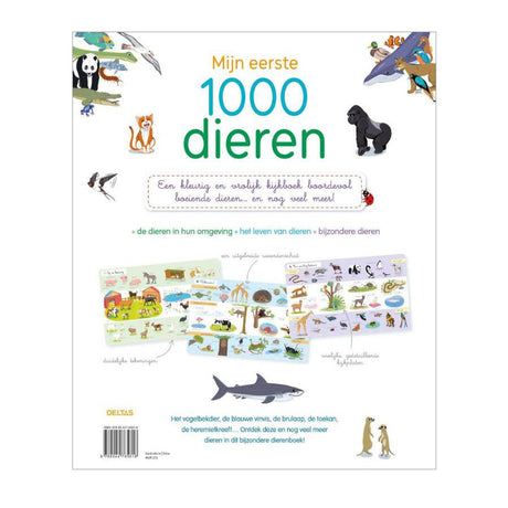 Delta è il mio primo libro sull'osservazione di 1000 animali