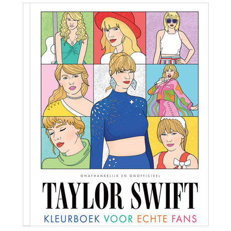 Libro da colorare di Delta Taylor Swift per veri fan