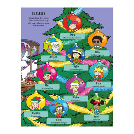 Deltas dove sono gli elfi di Natale? guarda e cerca il libro