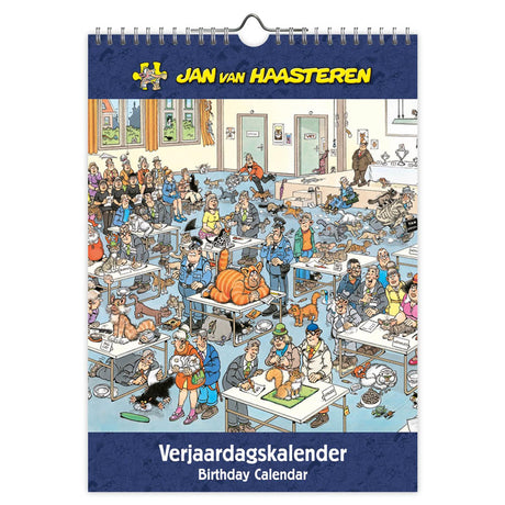Calendario compleanno Jan van Haasteren - 18x25 cm