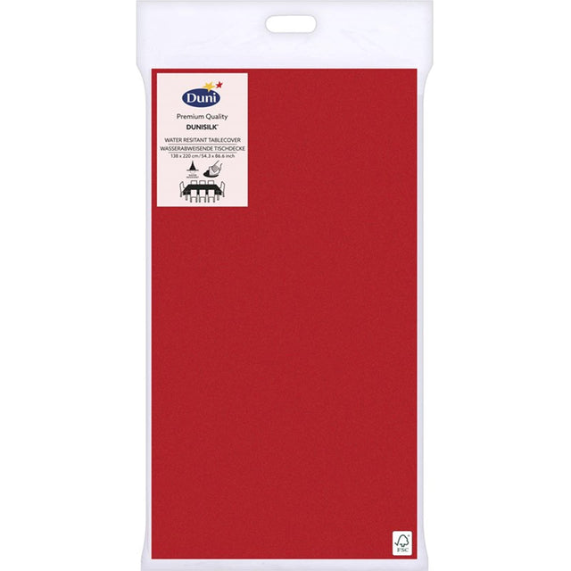 Tovaglia Duni rosso brillante