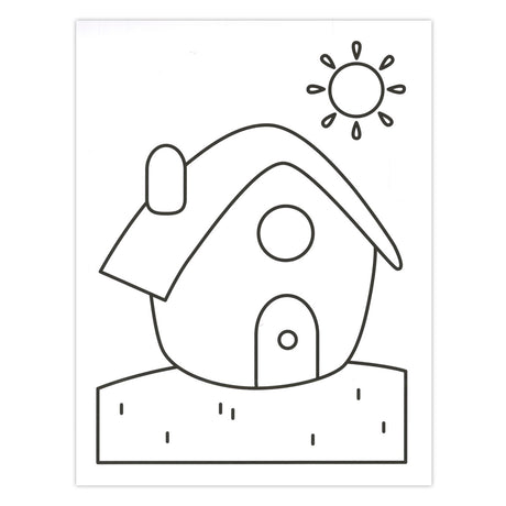 Libro da colorare pazzo dei Delta (3-4 anni)