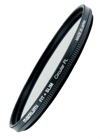 Circonferenza slim fit Marumi. filtro polare 58 mm