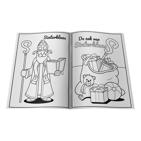 Prenota speciali Paesi Bassi, ad esempio il libro da colorare di Sinterklaas
