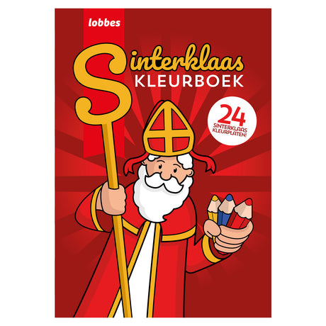 Prenota speciali Paesi Bassi, ad esempio il libro da colorare di Sinterklaas