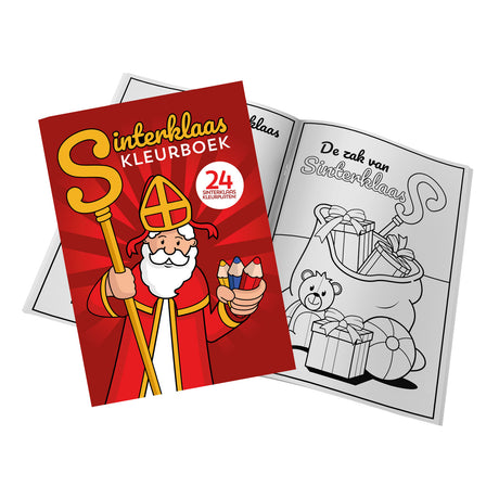 Prenota speciali Paesi Bassi, ad esempio il libro da colorare di Sinterklaas