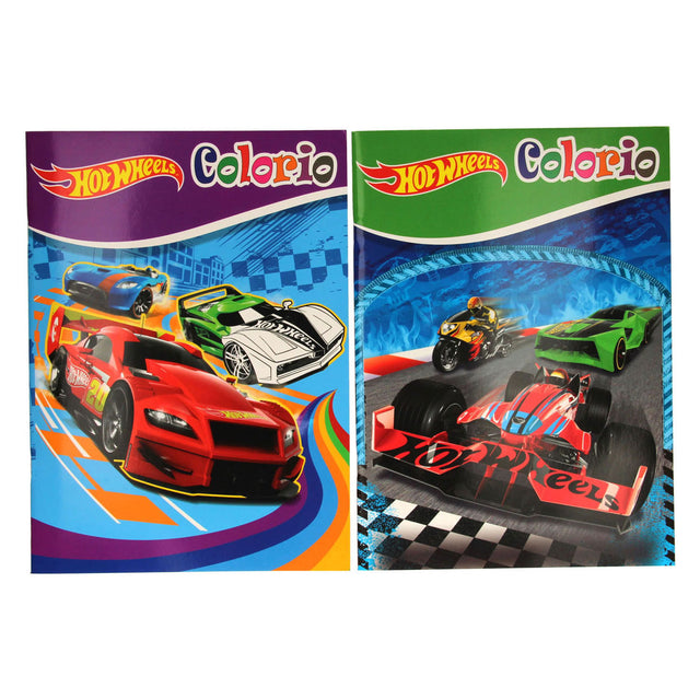 Libro da colorare Hot Wheels Colorio