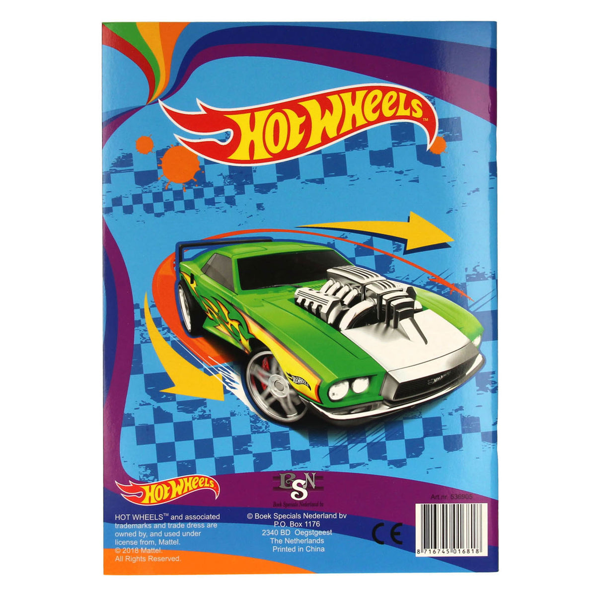 Libro da colorare Hot Wheels Colorio