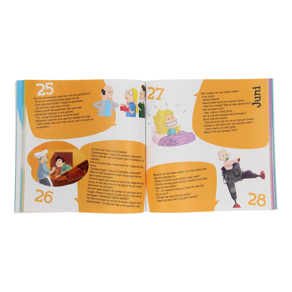 Libro degli scherzi con 365 barzellette