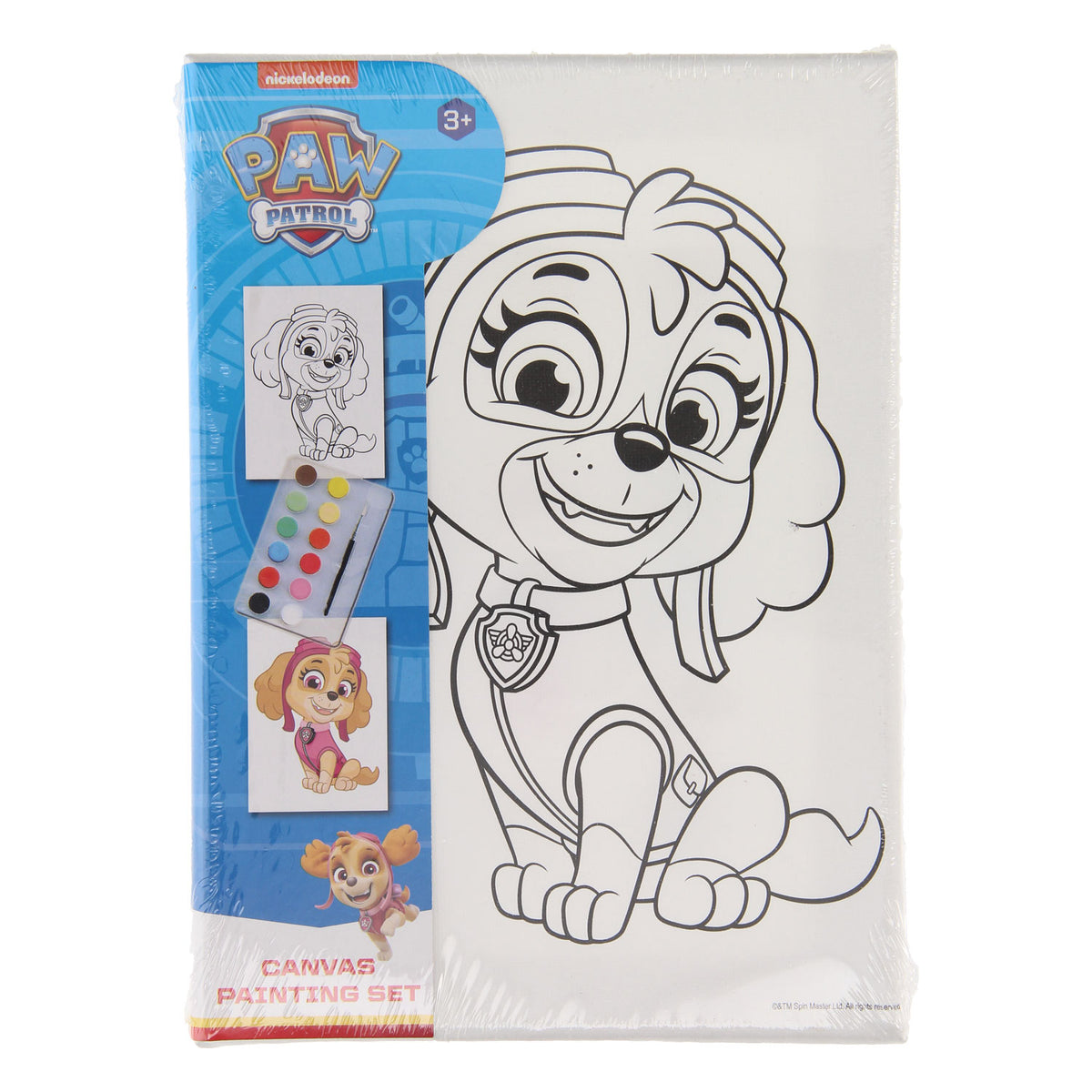 Canvas dipingendo Paw Patrol