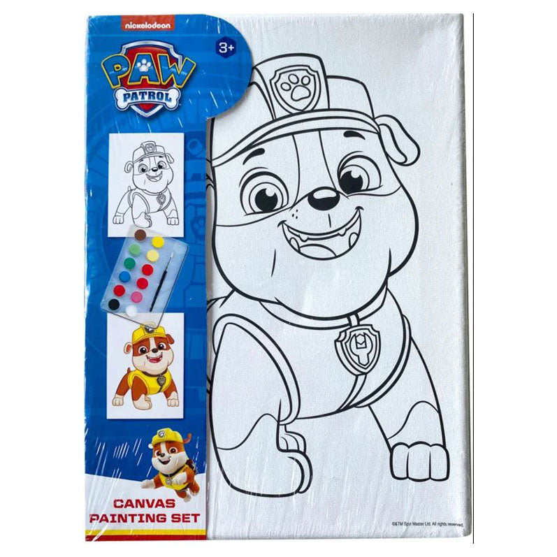 Canvas dipingendo Paw Patrol