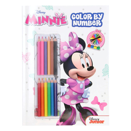 Libro speciali Nederland BV Colori per numero - Minnie Mouse