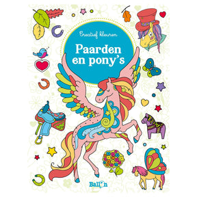 pony da colorare creativi