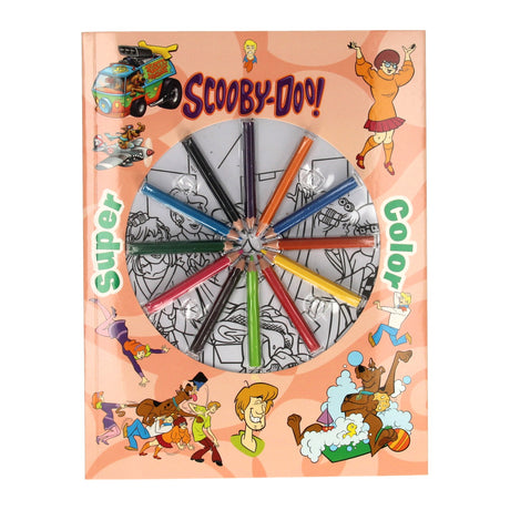 Speciali libri Paesi Bassi BV libro da colorare super colorato Scooby-Doo con matite