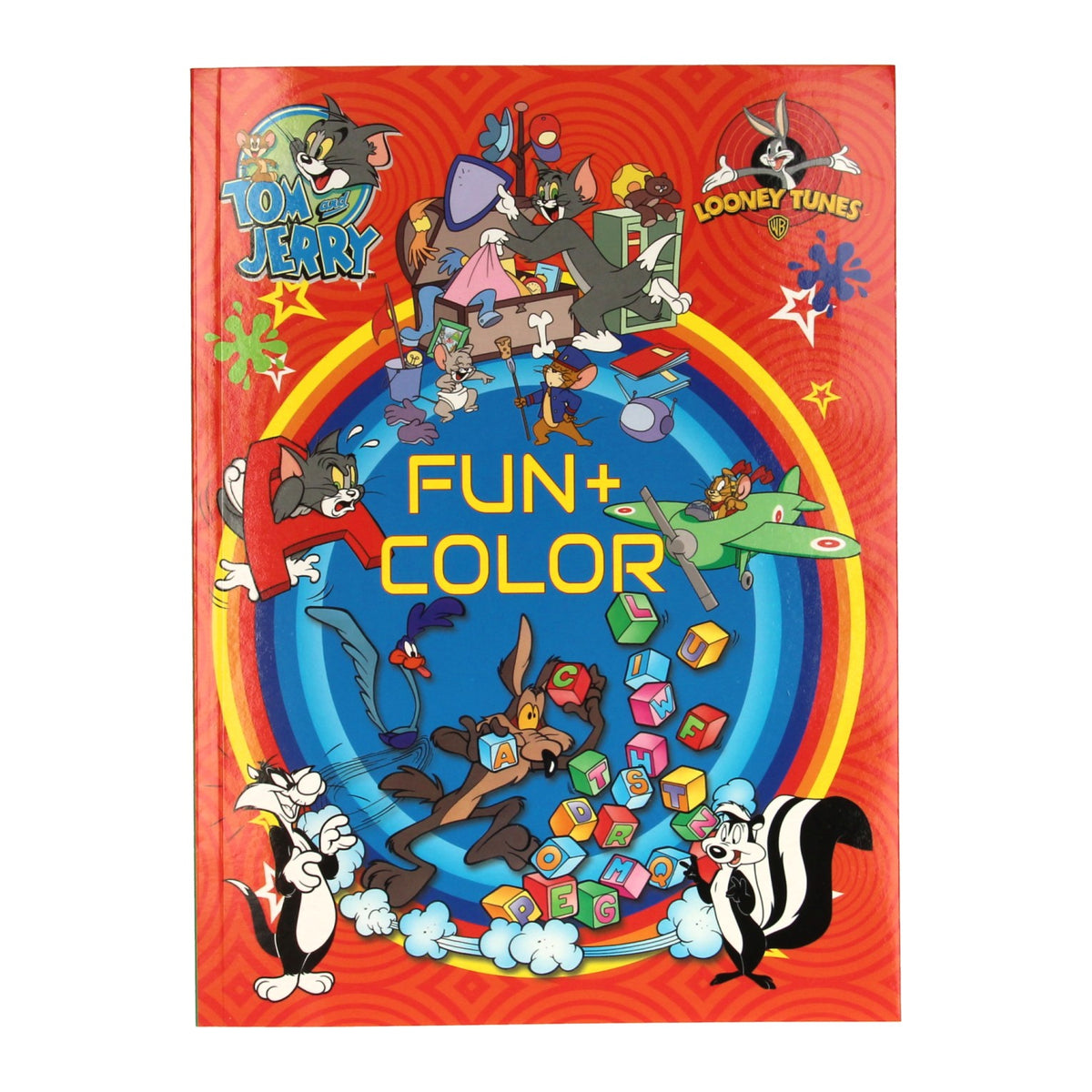 Prenota speciali Paesi Bassi BV Warner Bros divertente libro da colorare a colori