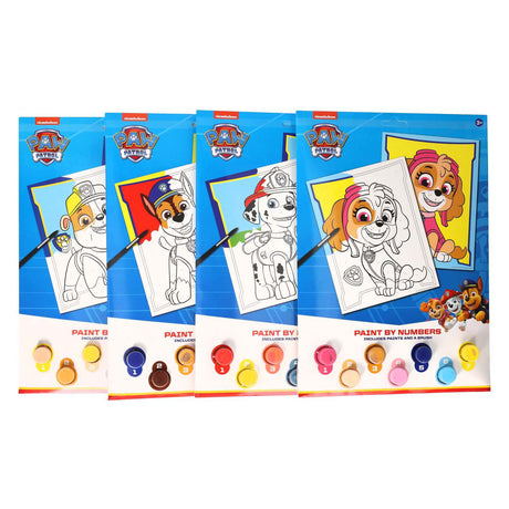 Vince l'Olanda colore per numero Paw Patrol