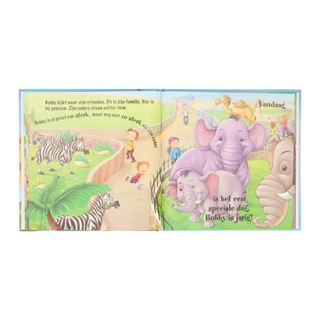 Vince il libro illustrato sull'Olanda: la festa di Bobby allo zoo