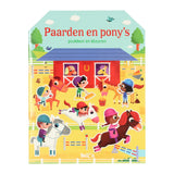 Editore standard di incollare e colorare cavalli e pony