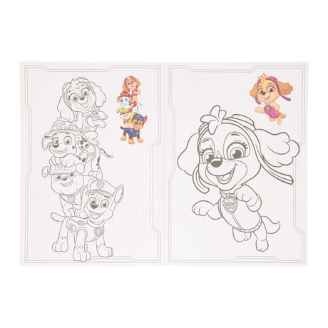 Libro da colorare Paw Patrol + adesivi