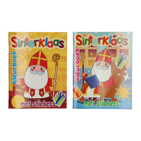 Offerte speciali per libri Paesi Bassi, ad esempio Libro da colorare Sinterklaas con adesivi