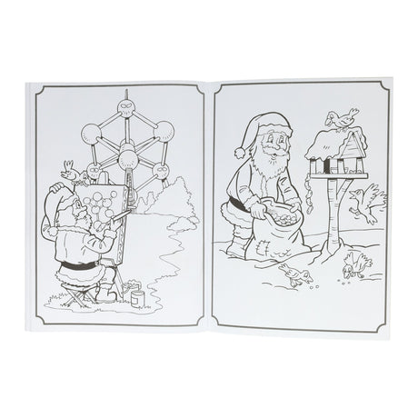 Speciali libri Paesi Bassi, ad esempio libro da colorare di Natale, 48 pagine.