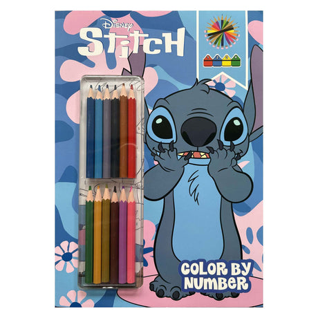 Speciali libri Paesi Bassi BV Stitch libro da colorare colore per numero