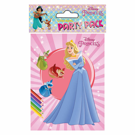 Prenota speciali Netherlands bv Libri da colorare per feste Disney principessa, 6 pz.
