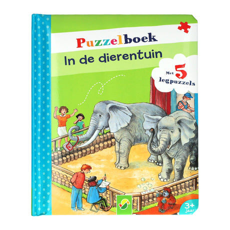 Vince il libro dei puzzle dell'Olanda allo zoo (con 5 puzzle)