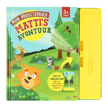 Vince Holland il mio libro sul proiettore Mattis Adventure